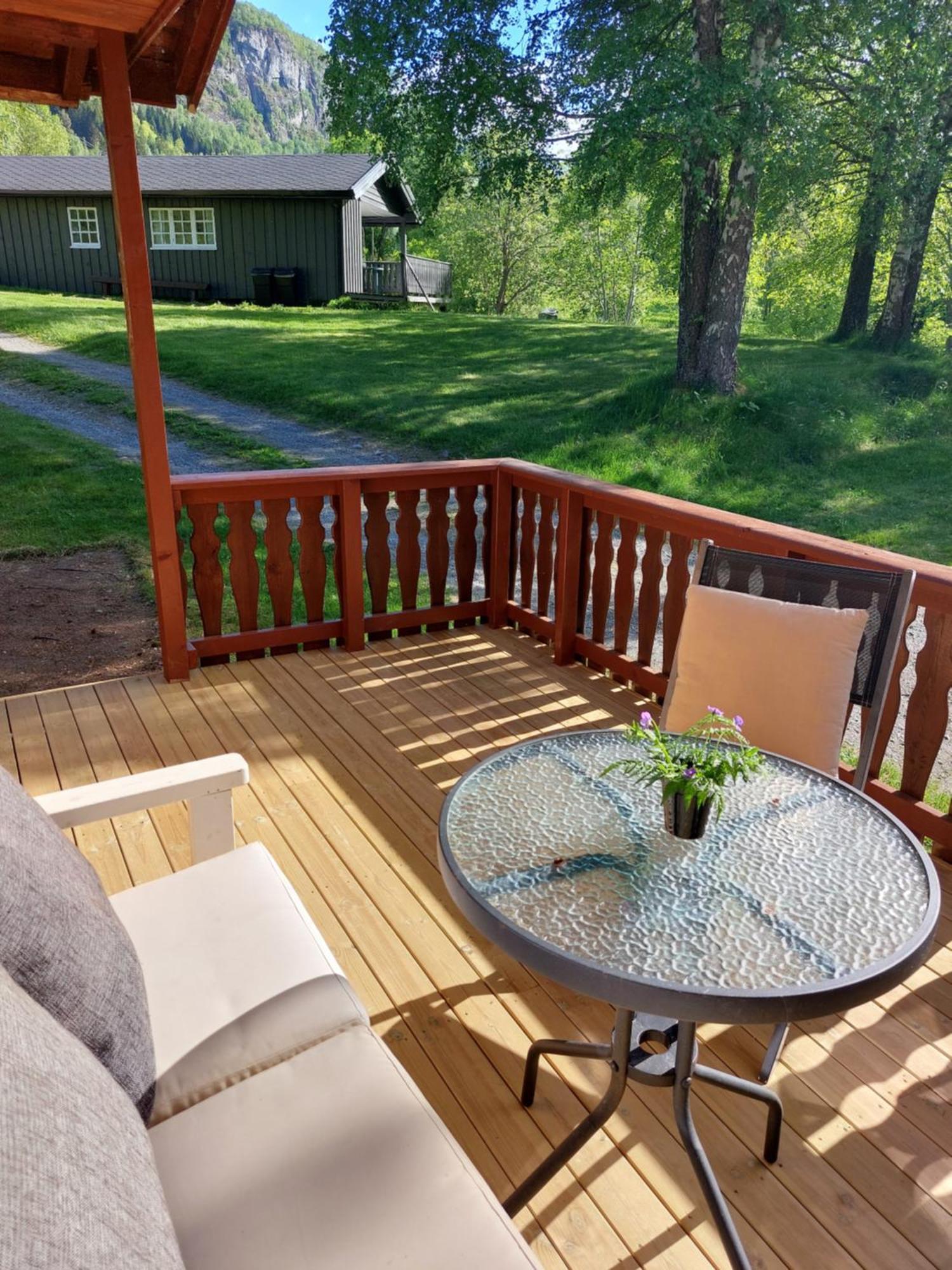 Eidsdal Camping Og Feriehus エクステリア 写真
